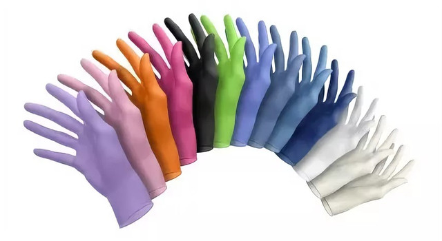Почему медицинские перчатки бывают разных цветов?