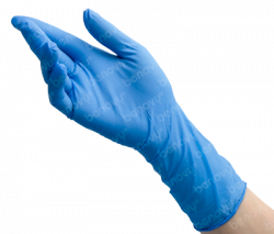 Перчатки нитриловые особопрочные с удлиненной манжетой BENOVY Nitrile Chlorinated LC оптом